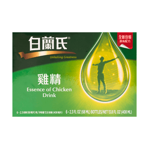 英國BRANDS白蘭氏 雞精 營養小綠瓶 低鈉0脂0膽固醇0防腐劑營養食品 6瓶入 408ml 提昇機能免疫力記憶力 消除疲勞 加速新城代謝