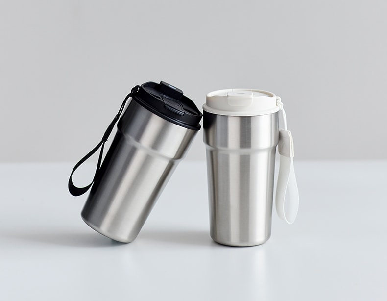 OLAYKS 没事杯保温杯不锈钢咖啡杯外出携带500ml水杯子随行杯