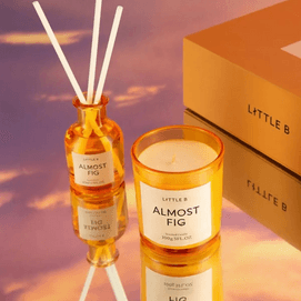 Sunset Series Mini Candle & Diffuser Gift Set Ripe Fig Fragrance Home Decor