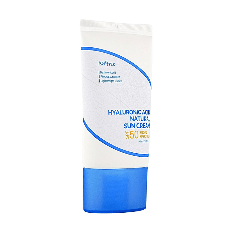 Crème solaire naturelle à l'acide hyaluronique, 1,7 oz, crème solaire hydratante légère à large spectre pour peaux sensibles 7