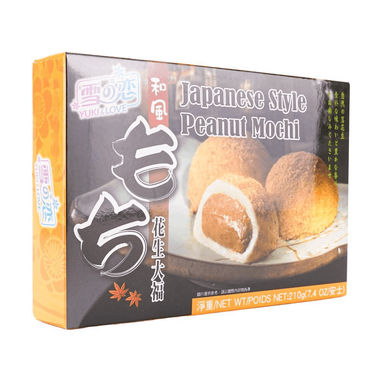 YUKI&LOVE YUKI/LOVE Japan Mochi Peanut Flavor 210g - Yami.com