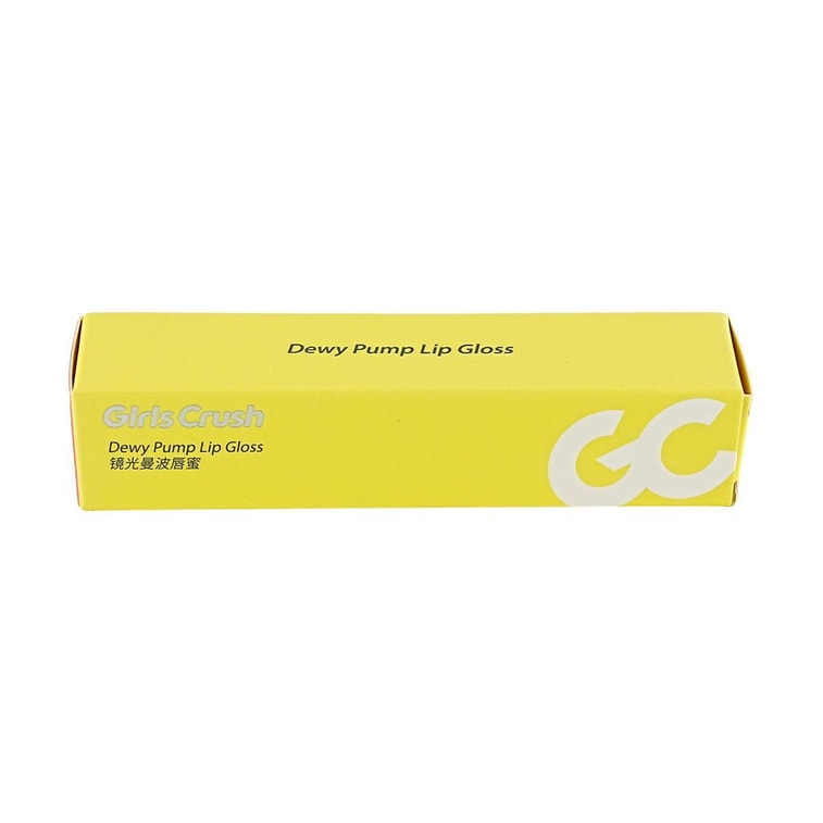 GIRLS CRUSH 水光热浪镜光曼波唇蜜唇釉 丰唇饱满不粘腻 12ml #G03 慵懒沁粉 透光灰粉棕  7