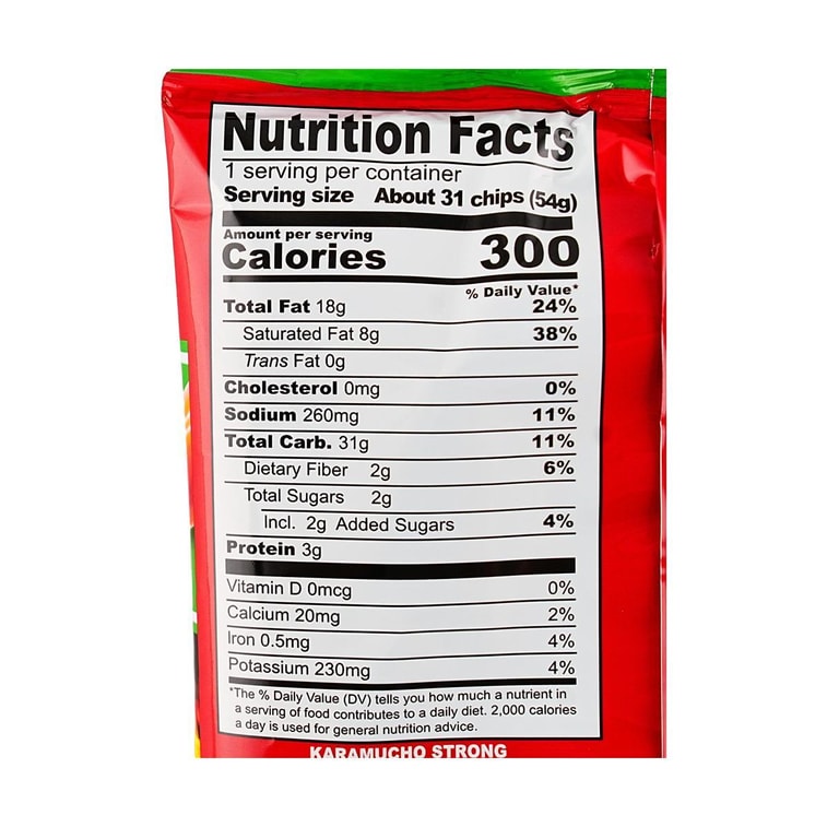 Karamucho Strong Potato Chips Sriracha Chili Flavor, 1.9 oz 4