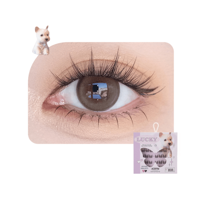 Flortte Glue-free Eyelash -natural Little Wild Cat