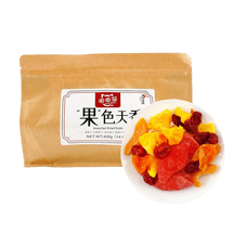 嘟嘟猫 果色天香 综合果脯 400g【线上独家】【黄桃干+百香果干+圣女果干+菠萝干+蜜橘干】【无核蜜饯 酸甜开胃】