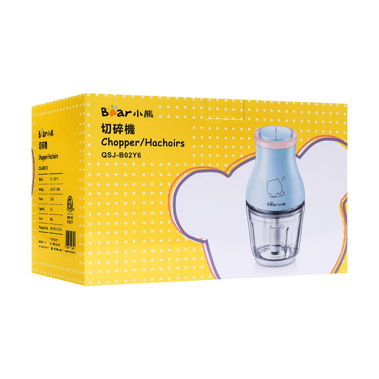 Compact Food Processor QSJ-B02Y6, 20.29 fl oz 8