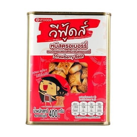 딸기맛 곰 모양 비스킷 14.11온스