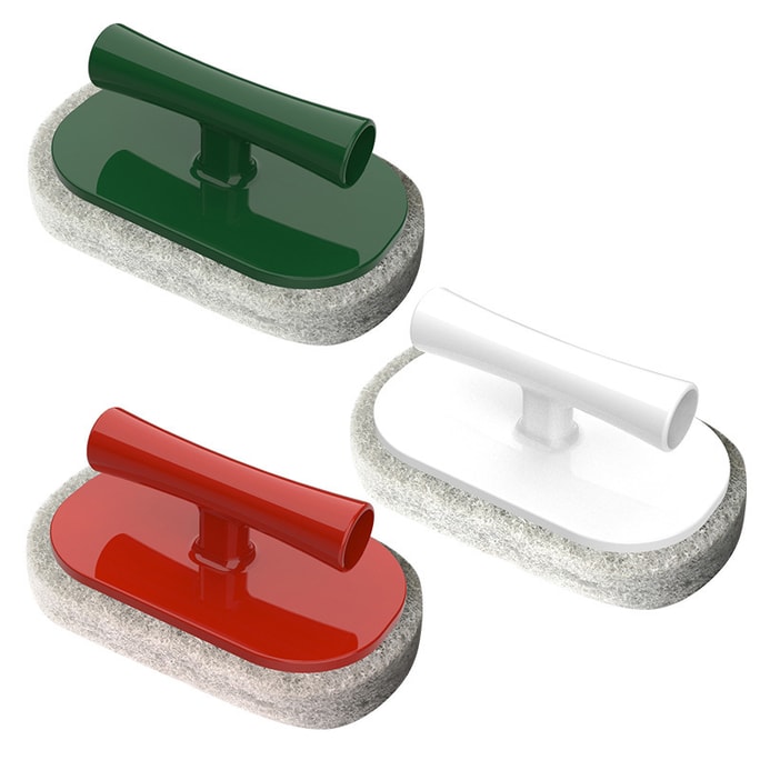 【中国直送】Nordic Omni 浴槽掃除ブラシ ハンドル付き ランダム2色