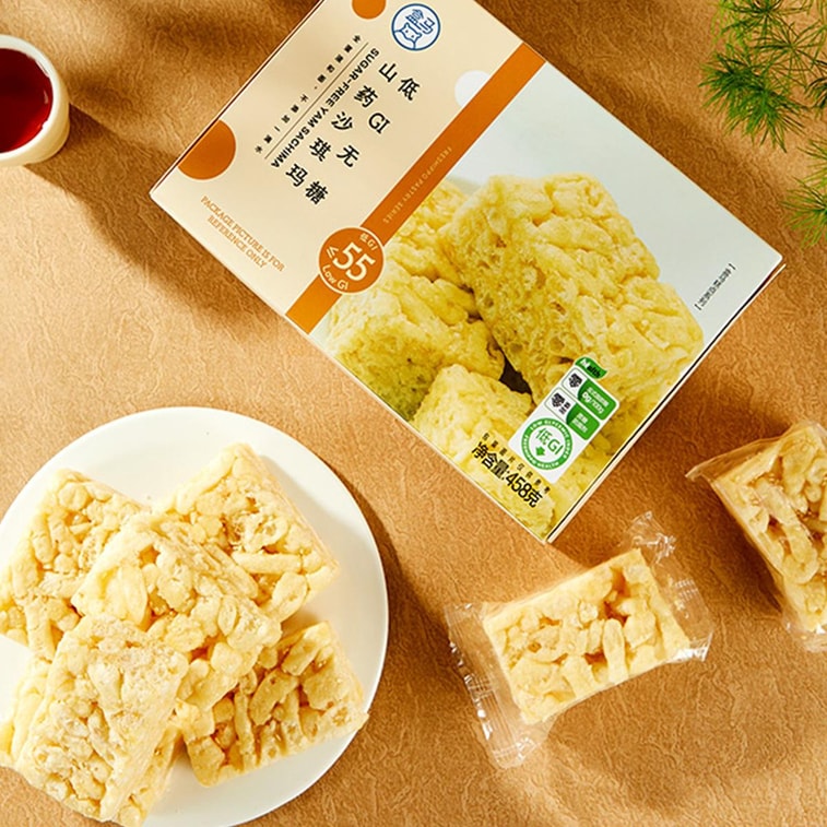 Low-GI Zero Sugar Yam Sachima, 16.15 oz【No Added Sucrose】 - 图片 6