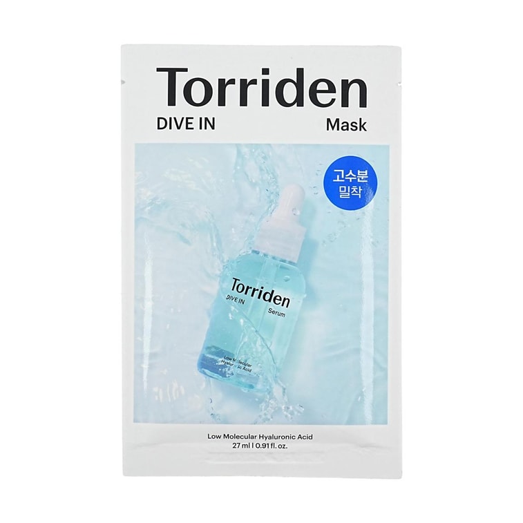 Dive In Low Molecule Hyaluronic Acid Mask, 0.9 fl oz 20pcs【Value Pack】 16