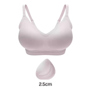 Bra Purple 2.5cm Pad L (75C、80A、80B)