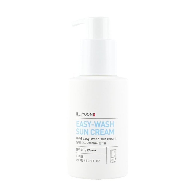 Mild Easy-wash Sunscreen, SPF50+ PA++++, 5.07 fl oz