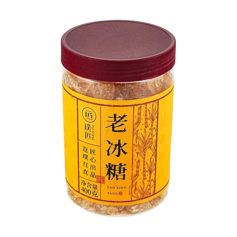 璞匠 手工老冰糖 多晶黃冰糖 400g 10