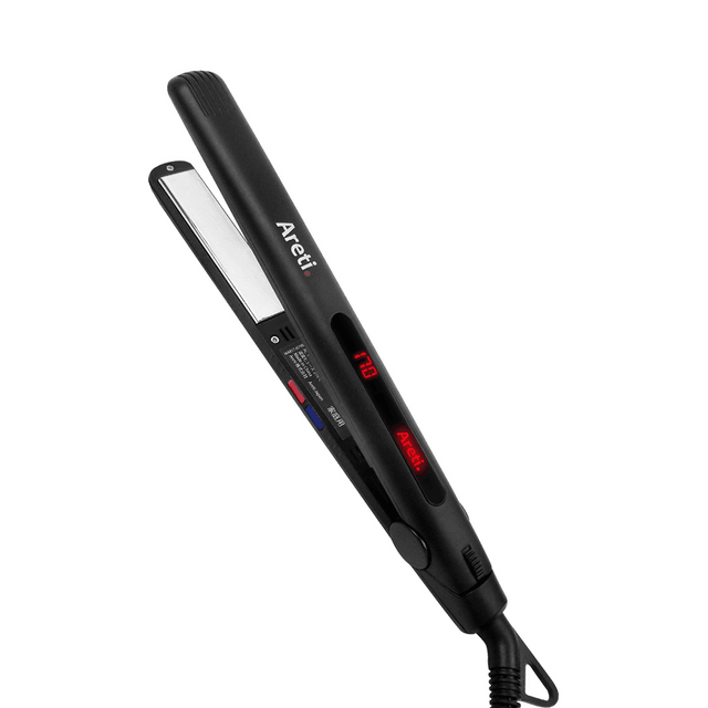 Areti Negative Ion Straight Curling Iron 20mm i679BK Black 100V~240V