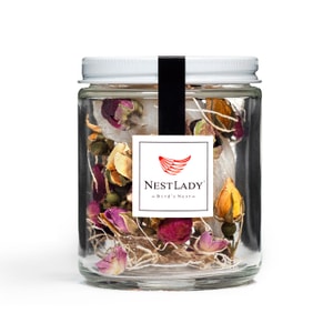 네스트레이디 플로럴 플라워 티 (캔에 담긴 제비집), 18g [2025년 우기 첫 수확 제비집 연말 재고 정리 세일] FDA/USDA 검사 완료.