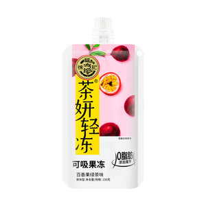 Jelly with Passion Fruit Green Tea Flavor, Zero Fat, 5.29 oz