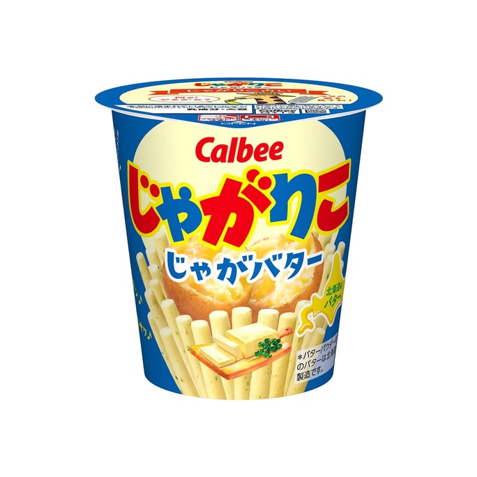 【日本直邮】 日本 卡乐比 黄油土豆味薯条脆棒 55g【临期特价4.19】
