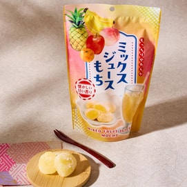 Mix Juice Mochi,Rice Cake, Stand Pack, 4.23 oz【Japanese Desserts】