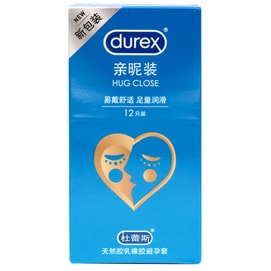 Durex Hug Close 12 count*1box