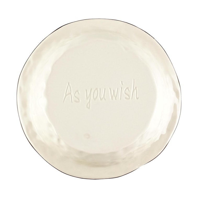 8.5 - inch Reversed - Edge Plate, Cocoa Bean Series, Ceramic Dinner Plate 4