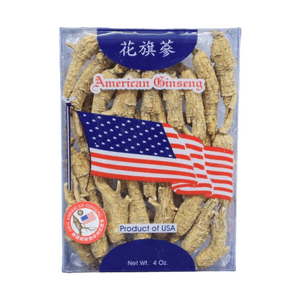Royal Seafood USA Premium Semi-Wild American Wisconsin-Grown Ginseng Small Uncut Branchy 4oz