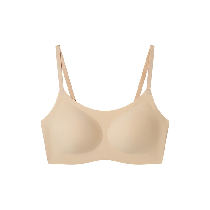 One Size Cloudy Soft Support Tube Top Bra Nude One Size
