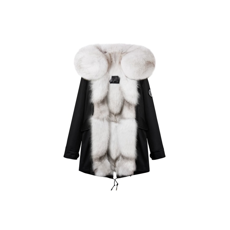 ルミニョン　tweed fur snow jacket&pocket fur Chanel Runway/Editorial Faux Fur Jacket Fall/Winter 2018