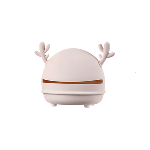  FaSoLa 美妆蛋收纳盒 粉色一个 硅胶海绵蛋托架 透气防尘 彩妆蛋收纳筒