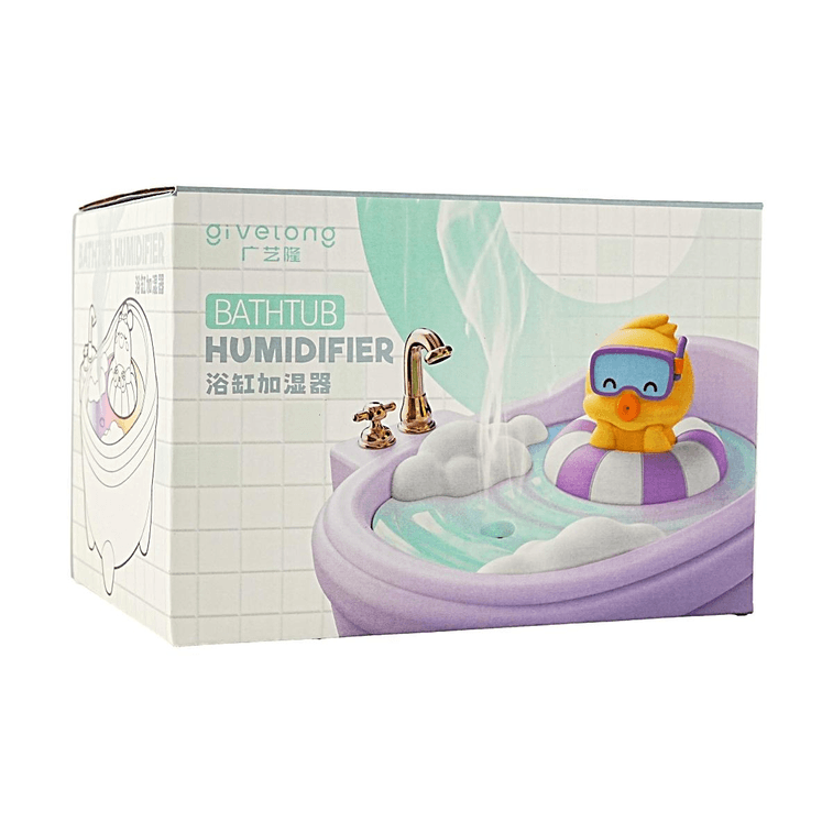 バスタブ型加湿器 USB電源 ピンク かわいいデザイン 14.8×10.5×11.4cm 5