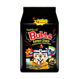HOT CHICKEN FLAVORED RAMEN SNACK(M) 3.17oz x 4