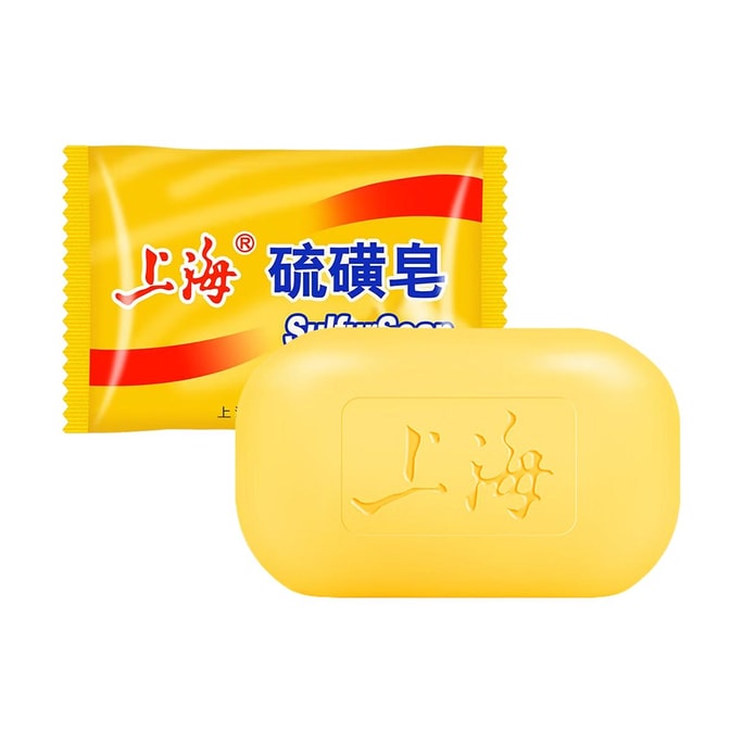 Savon Soufré Premium Shanghai, 85 g Hydratation Douce