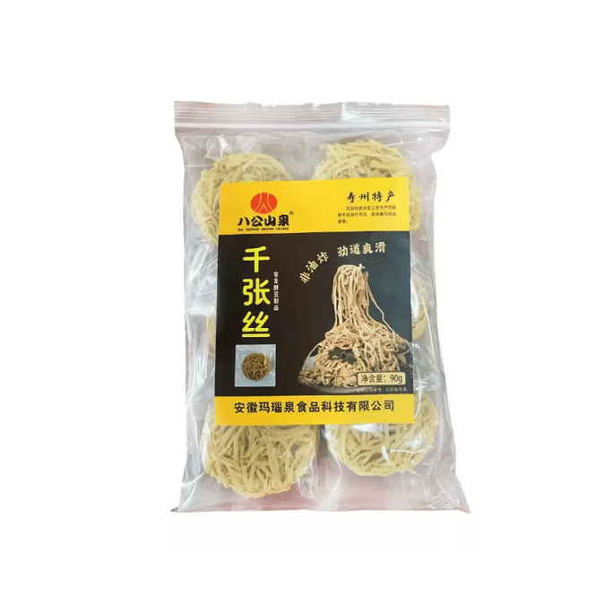 Qianzhang silk 90g*1 bag, a specialty of Shouzhou, Anhui, non-fried bean product, chewy and smooth, great for cold dishes, stir-fry or hot pot