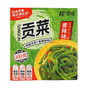 超友味 贡菜 香辣味 200g 【劲道爽脆】【香辣开胃】