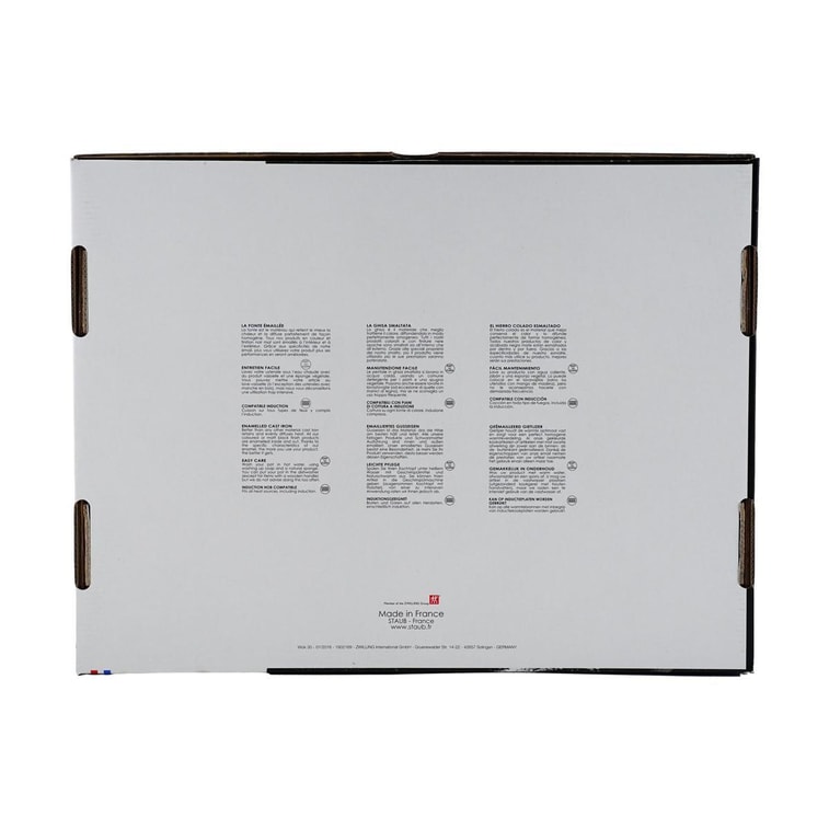 法国STAUB珐宝 铸铁平底炒锅 牡丹粉色 4.5-qt 12