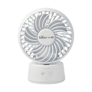 BEAR小熊 桌面无线电风扇 静音风扇 8小时续航 配USB充电线 DFS-C09C5 【首发登陆】