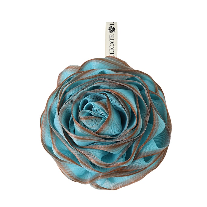 家簡塵除 玫瑰花沐浴球 邁阿密蘭款/個 加大浴花 洗澡球 超柔軟起泡不散