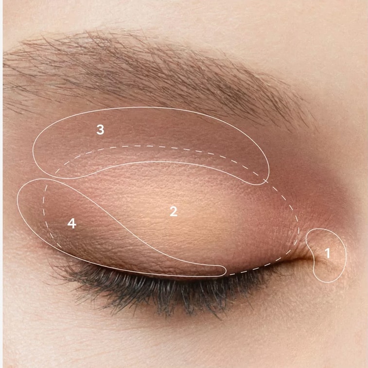 【香港からの直送】バーバリー クラシック クワッド アイシャドウ パレット #01 アイコニック ハニー 4.7g - シルキー スムース ウェア、ローズ ゴールド、ウォーム ブラウン 3