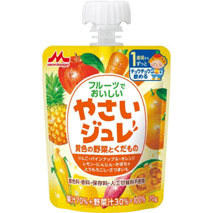 Industry Fruit Delicious Vegetable Jelly Yellow Vegetables and Fruits [70g]