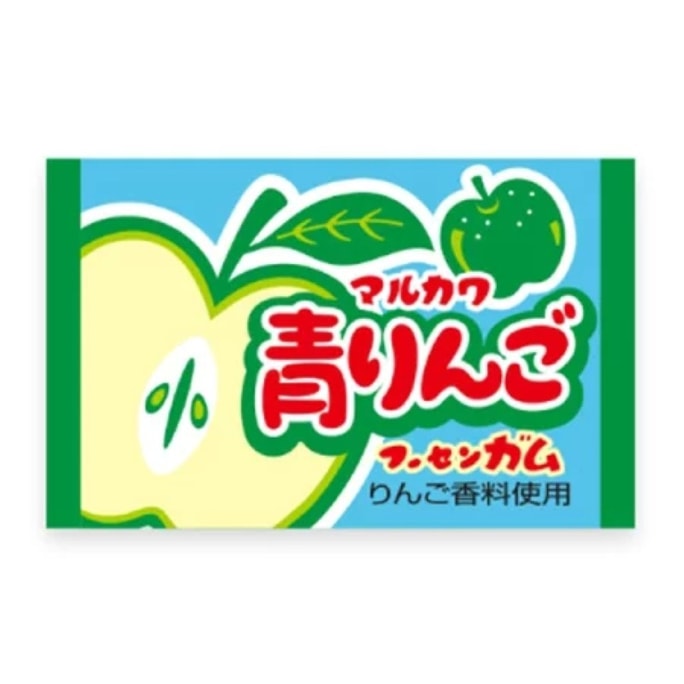 Green Apple Gum Marukawa Confectionery