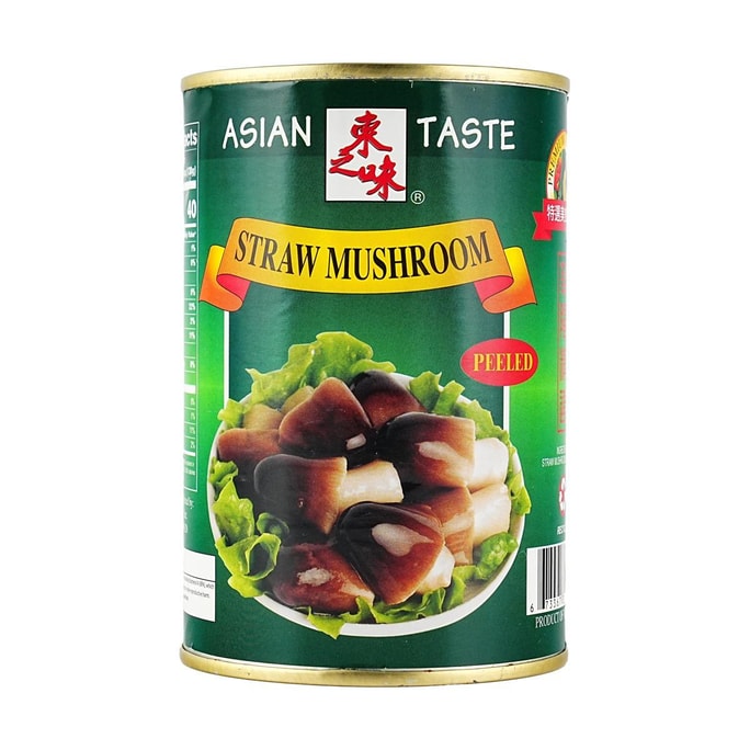 東之味 上等鮮草菇 去皮款 425g【醃漬菌菇菇罐頭】
