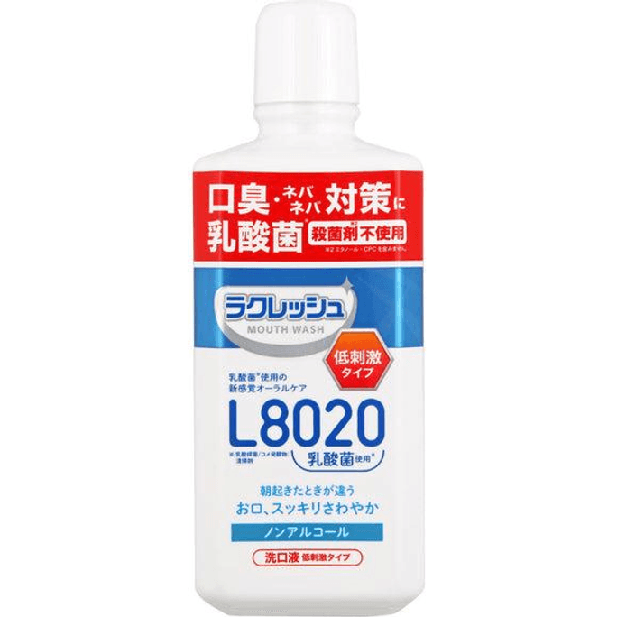 【日本直邮】 日本 ジェクス ジェクス L8020乳酸菌使用 ラクレッシュ マウスウォッシュ(450毫升)