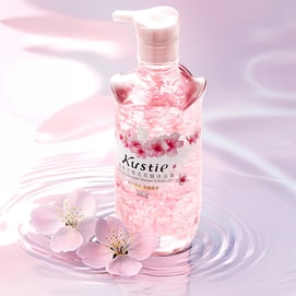 Sakura Petal Body Wash 380g, Brightening & Softening Shower Gel with Long-Lasting Floral Scent