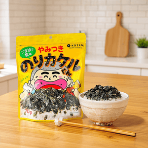 Nori Kakeru-kun Goma Abura To Shio Furikake Rice Seasoning , Sesame Oil And Salty Flavor , 2.46 oz 【For Onigiri, Sushi】