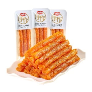 Haohao 手作りスパイシースティック - 子供の頃から親しんだ定番の甘辛いスナック。スーパーで売っているものと同じスタイル。30g/パック×6パック