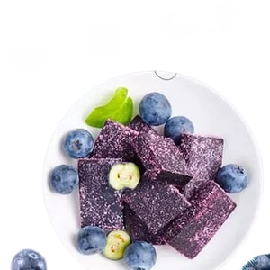 Blueberry pastries - Healthy snack, fresh fruit blended, leisure food, snack, 100g per bag
