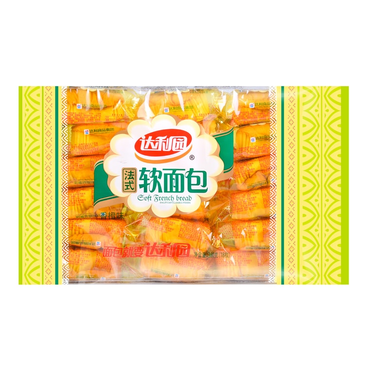 Soft French Bread Orange Flavor, 18 Piece 12.69 oz 5