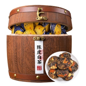 Tangerine peel white tea 500g Fuding white tea cake tangerine peel old white tea tangerine peel Shoumei small tea biscui