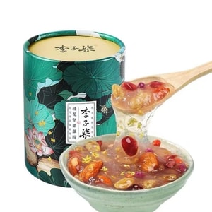 【中国直邮】 李子柒 桂花坚果藕粉莲藕羹莲藕粉营养早餐冲泡代餐食品 350g/罐 (小红书博主种草推荐)