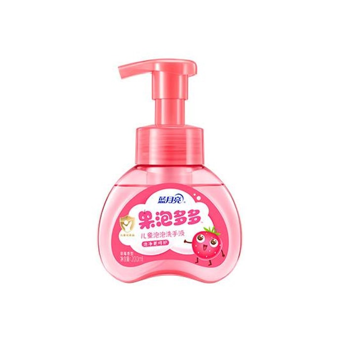 Kids Foaming Hand Wash Strawberry Scent Gentle & Fun, 6.8 fl oz