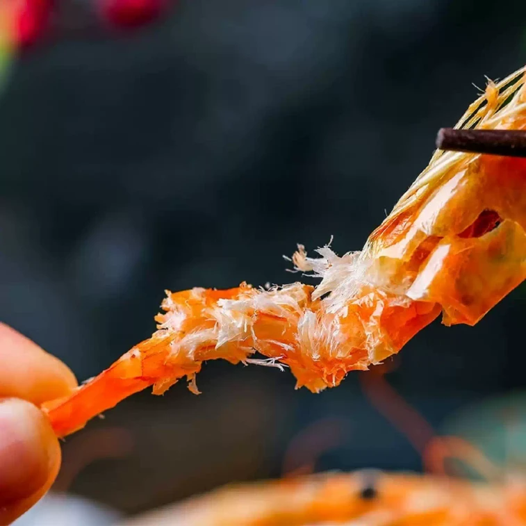 Chaoshan dried shrimp 400g * 1 bag [160-200 pieces] Open bag, ready to eat crispy shrimp to satisfy cravings, snacks, extra large charcoal grilled dried shrimp, leisure food, seafood snacks 3